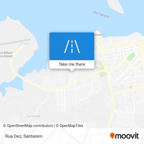 Rua Dez map