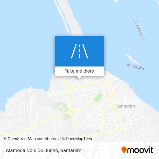 Alameda Dois De Junho map