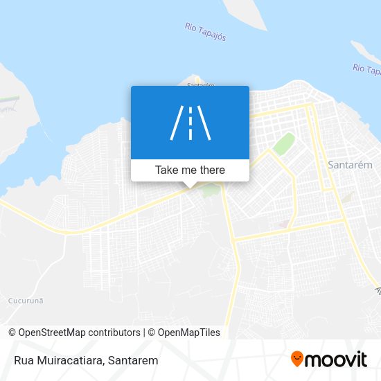 Rua Muiracatiara map