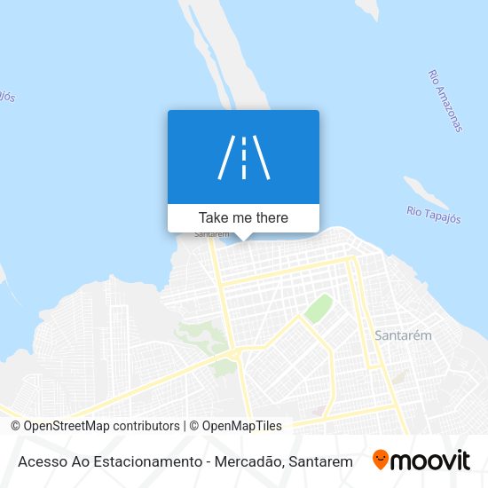 Acesso Ao Estacionamento - Mercadão map