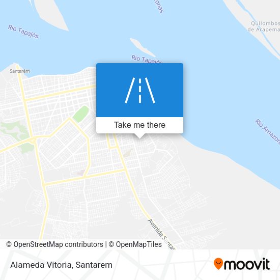 Alameda Vitoria map