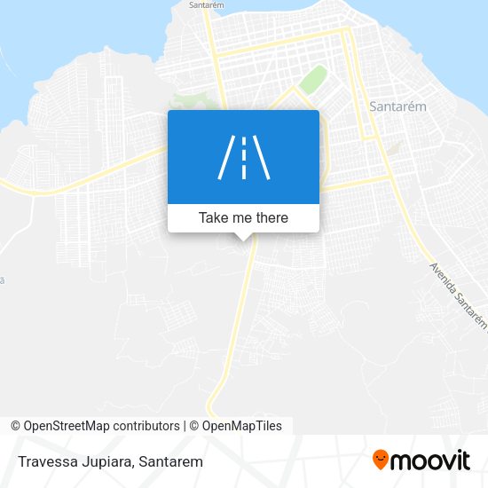 Travessa Jupiara map
