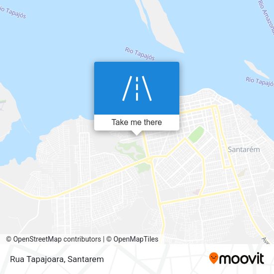 Rua Tapajoara map