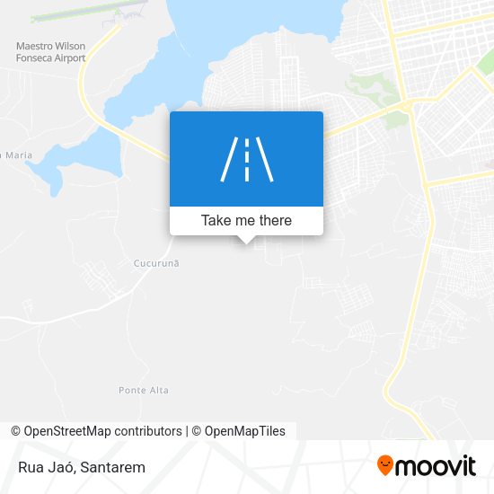 Rua Jaó map