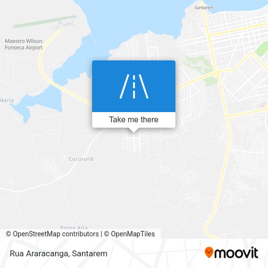 Rua Araracanga map