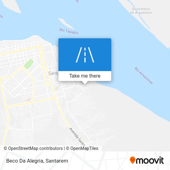 Beco Da Alegria map
