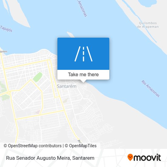 Rua Senador Augusto Meira map