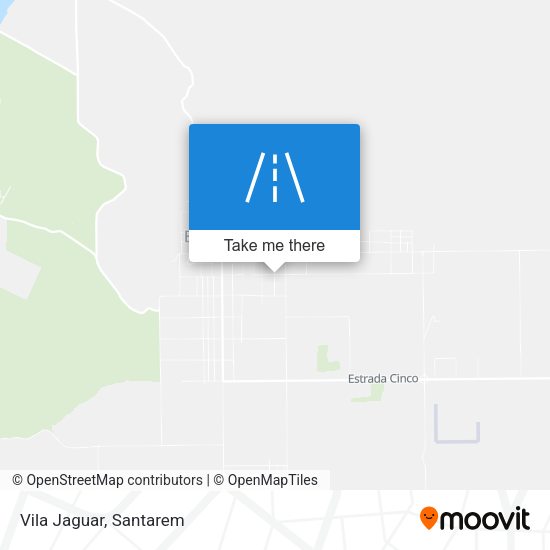 Vila Jaguar map