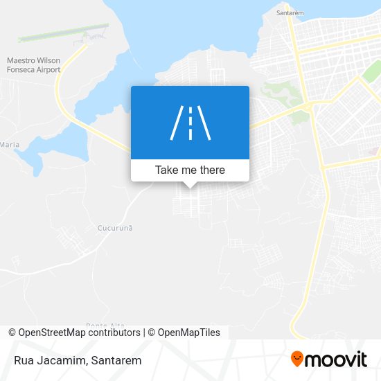 Rua Jacamim map
