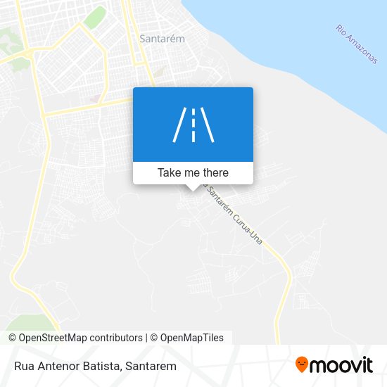 Rua Antenor Batista map