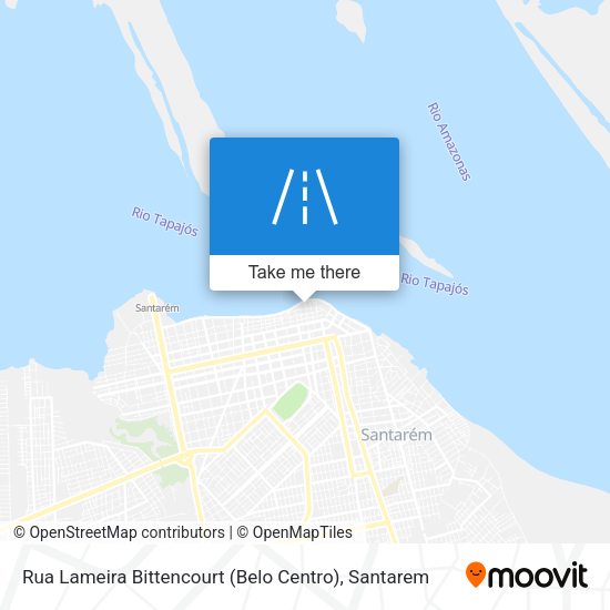 Rua Lameira Bittencourt (Belo Centro) map