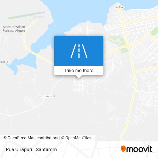 Rua Uirapuru map