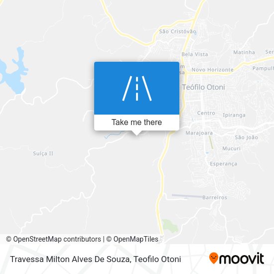 Travessa Milton Alves De Souza map