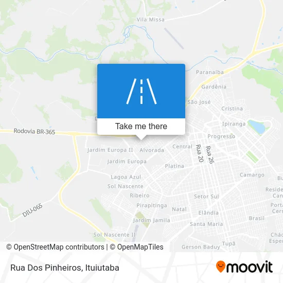 Rua Dos Pinheiros map