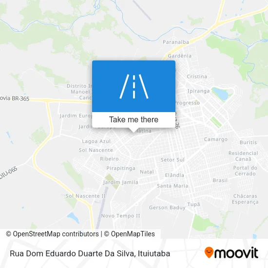 Rua Dom Eduardo Duarte Da Silva map