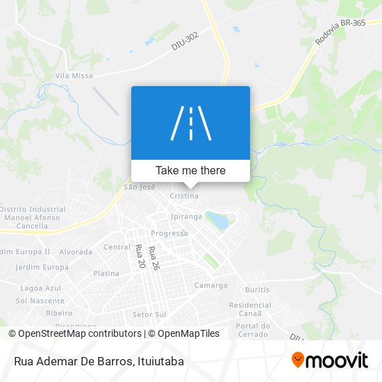 Rua Ademar De Barros map