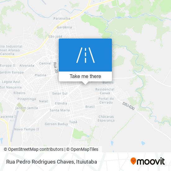 Rua Pedro Rodrigues Chaves map