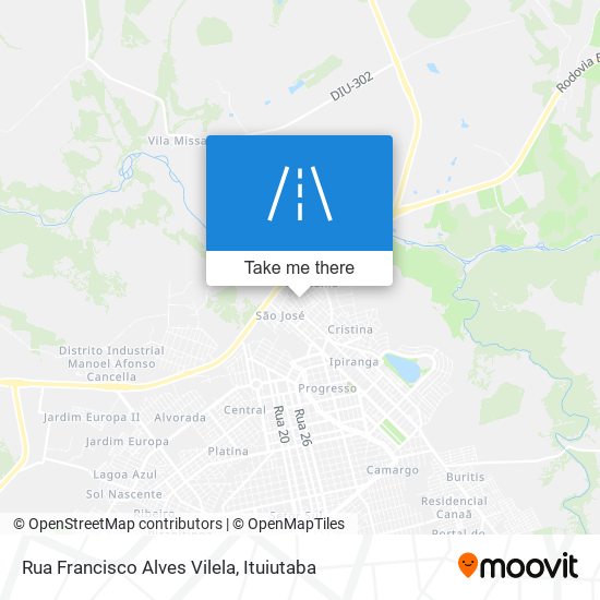 Rua Francisco Alves Vilela map