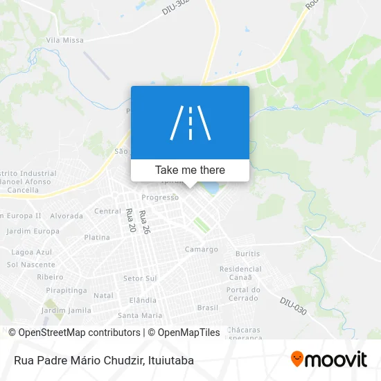 Rua Padre Mário Chudzir map