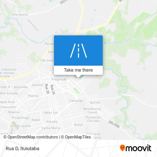 Rua D map