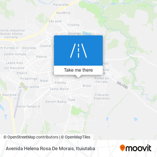 Mapa Avenida Helena Rosa De Morais