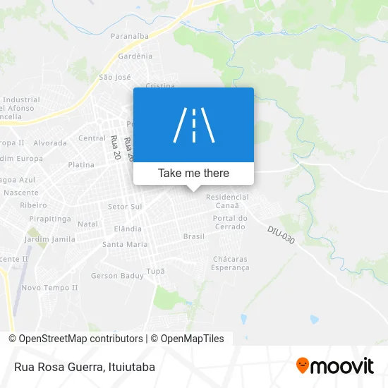 Rua Rosa Guerra map