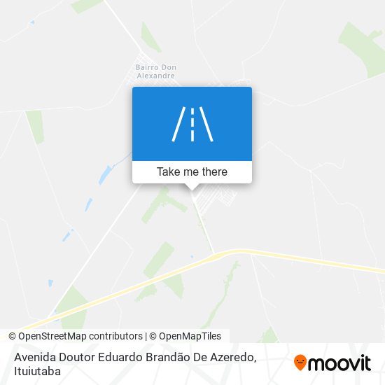 Avenida Doutor Eduardo Brandão De Azeredo map