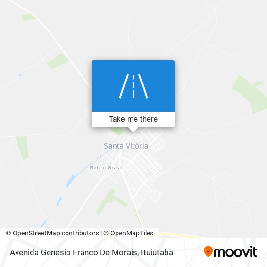 Avenida Genésio Franco De Morais map