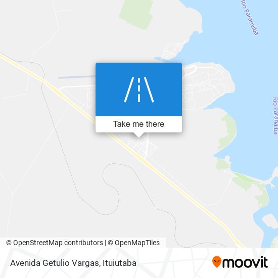 Mapa Avenida Getulio Vargas