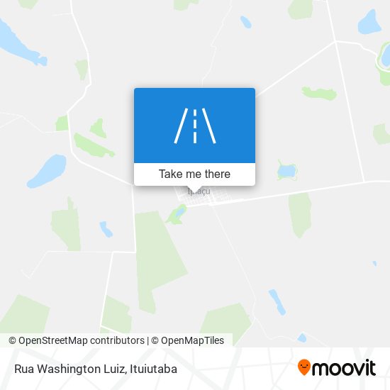 Rua Washington Luiz map