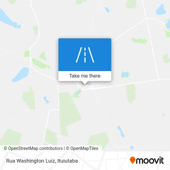 Rua Washington Luiz map