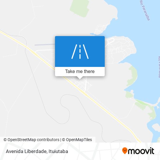 Mapa Avenida Liberdade