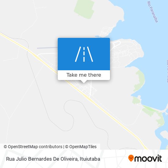 Rua Julio Bernardes De Oliveira map