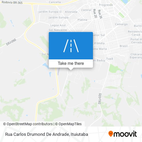 Mapa Rua Carlos Drumond De Andrade