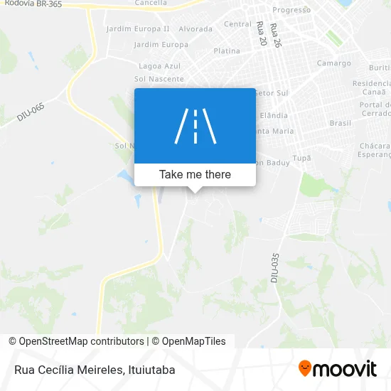 Rua Cecília Meireles map