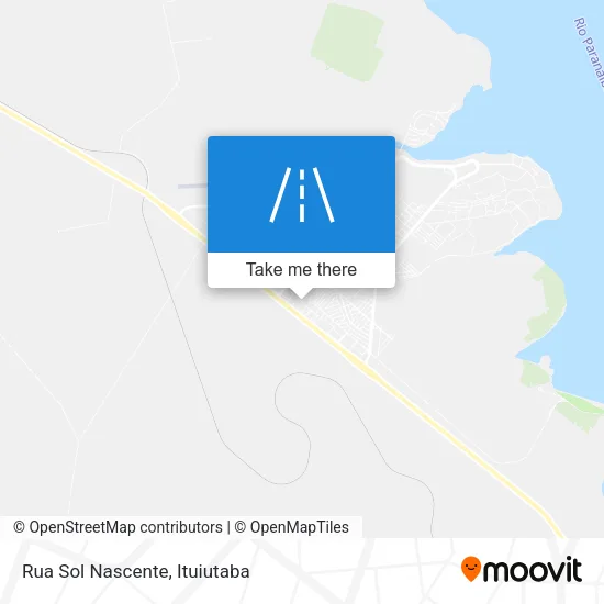 Rua Sol Nascente map