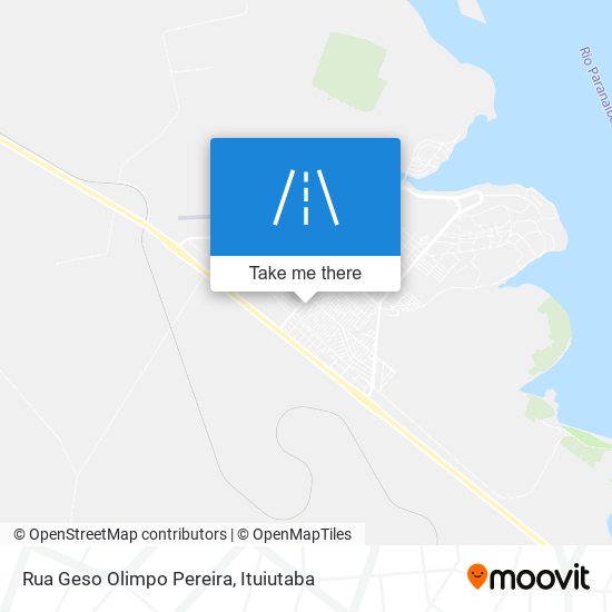 Mapa Rua Geso Olimpo Pereira