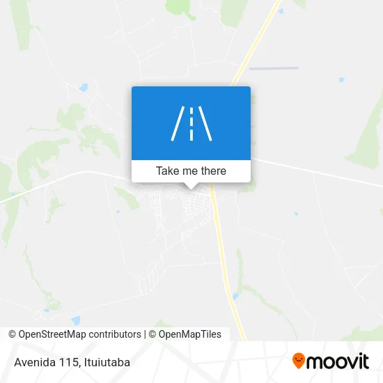 Avenida 115 map