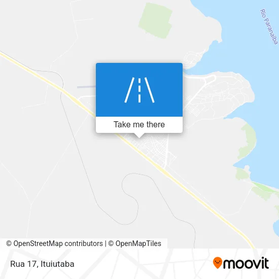 Rua 17 map