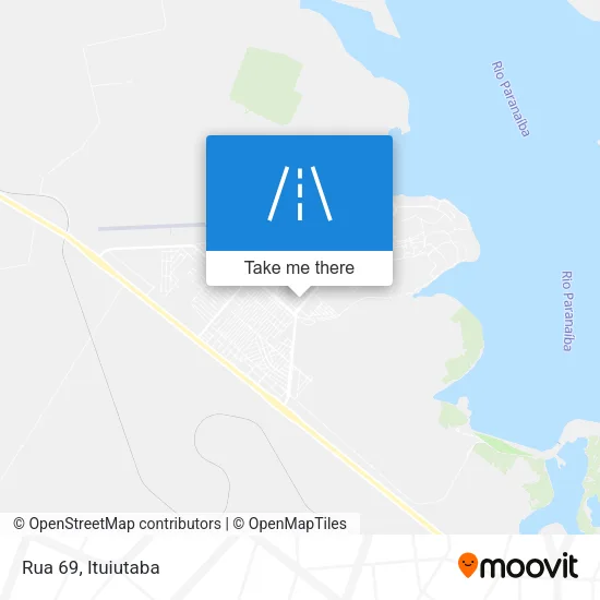 Rua 69 map