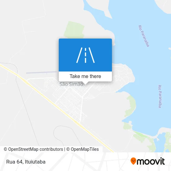 Rua 64 map