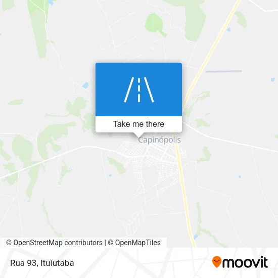 Rua 93 map
