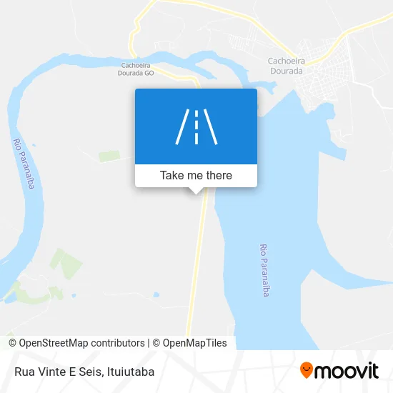 Rua Vinte E Seis map