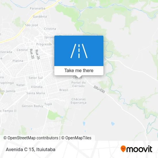 Avenida C 15 map