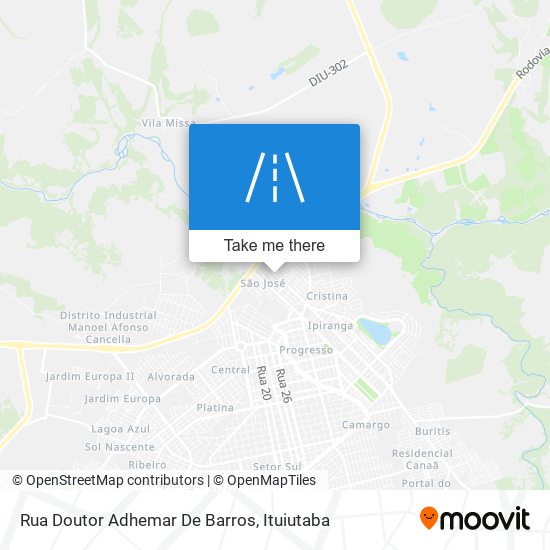 Mapa Rua Doutor Adhemar De Barros