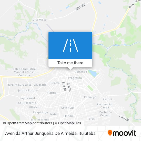 Avenida Arthur Junqueira De Almeida map