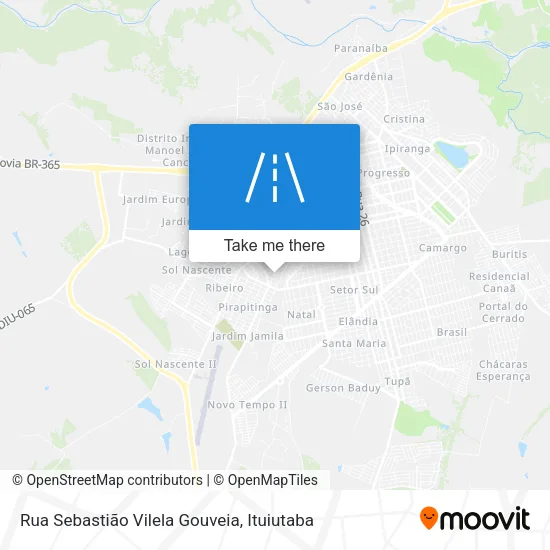 Rua Sebastião Vilela Gouveia map