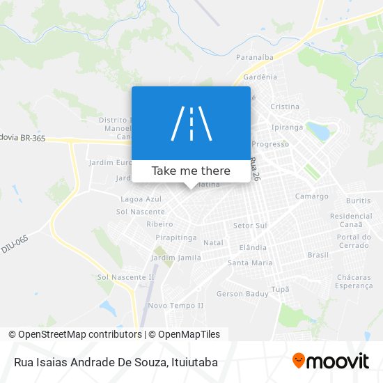 Rua Isaias Andrade De Souza map