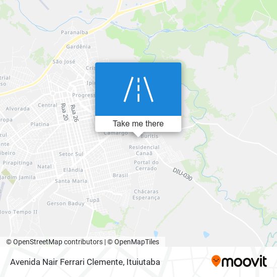 Avenida Nair Ferrari Clemente map