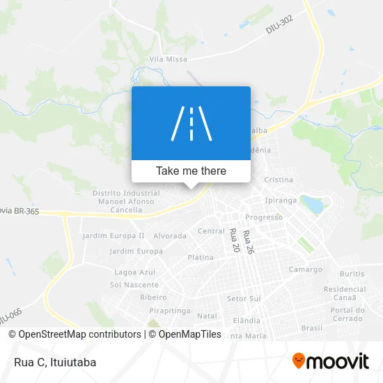 Rua C map